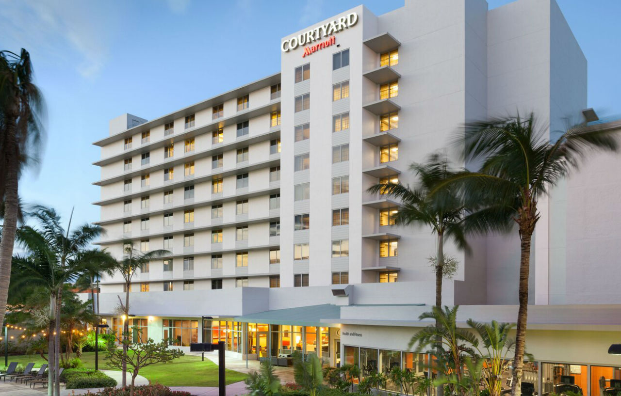 Courtyard By Marriott Miami Airport Exterior foto